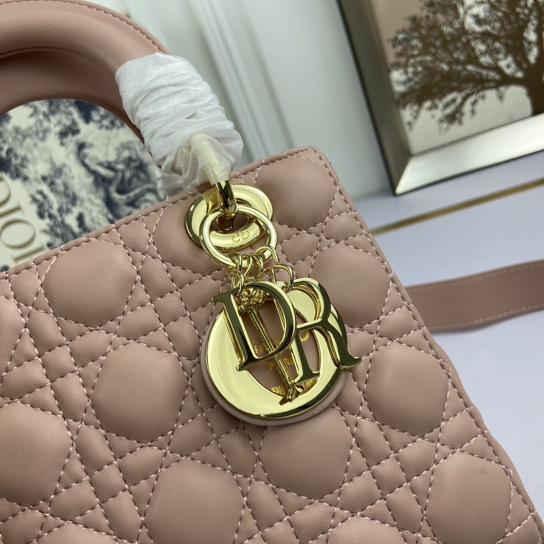 Dior The LADY DIOR Bag MINI SIZE(17*15*7cm) AAA Quality