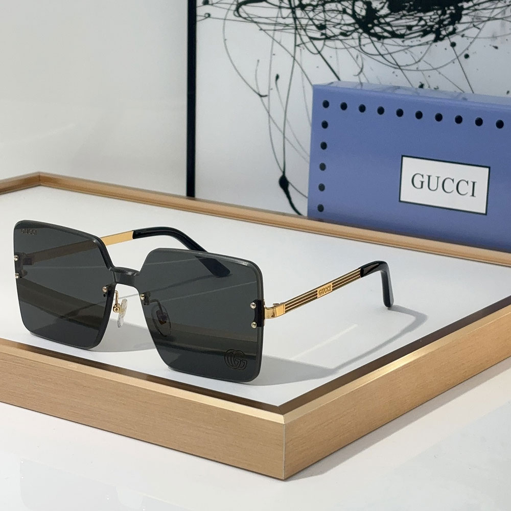 Gucci Stylish Frameless Design  sunglasses Top quality