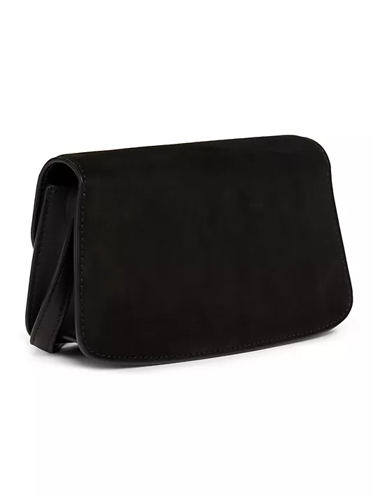 The Row  Sofia Suede & Leather Shoulder Bag