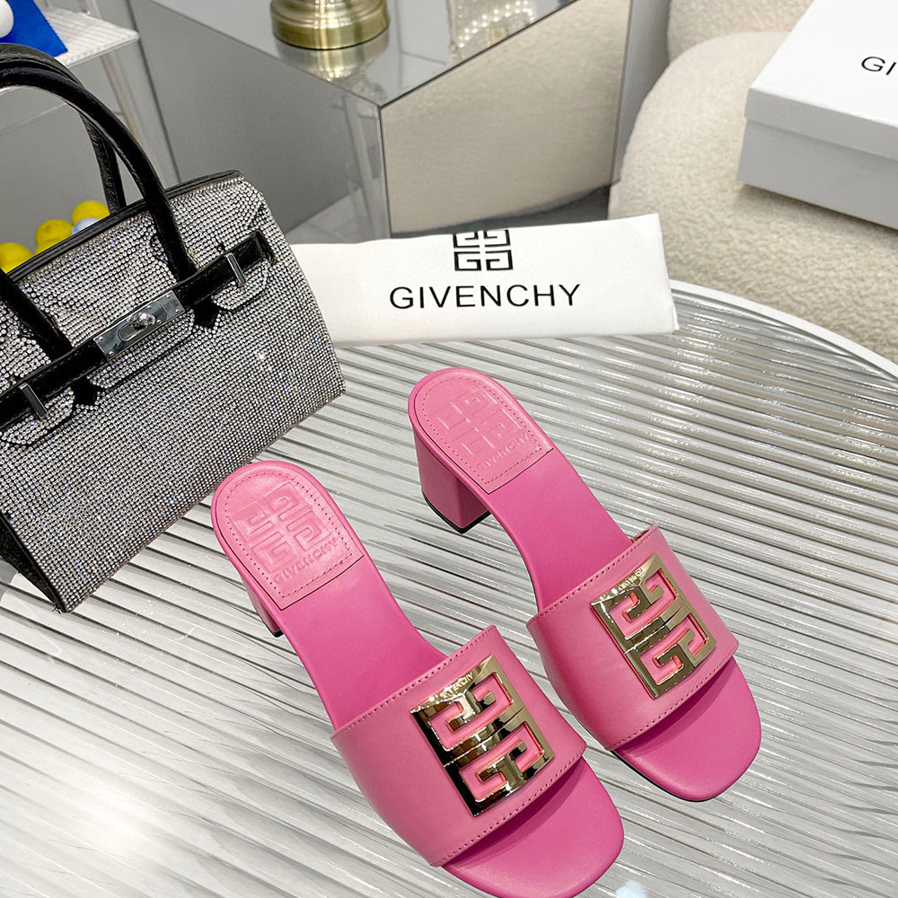 Givenchy Leather Fashion Muggles  Slide Sandal