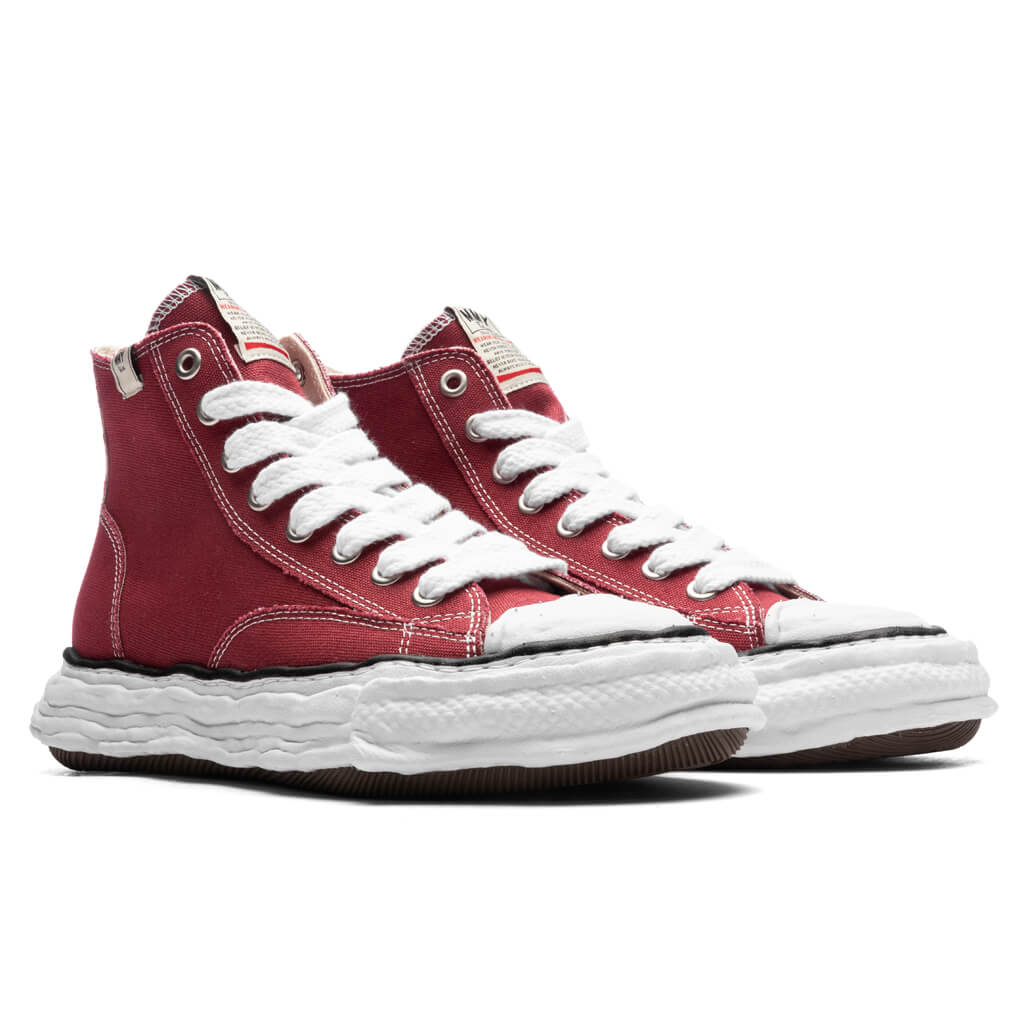 MIHARA YASUHIRO Peterson 23 High OG Sole Canvas - Bordeux