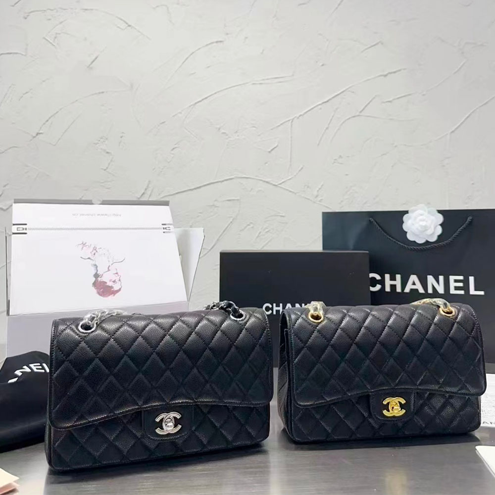 Chanel Caviar CF Medium 25CM