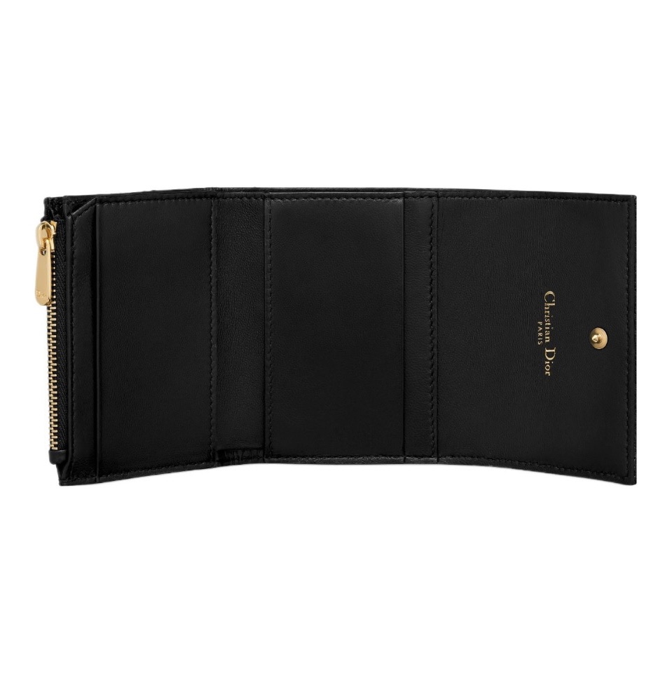 Dior Button Wallet
