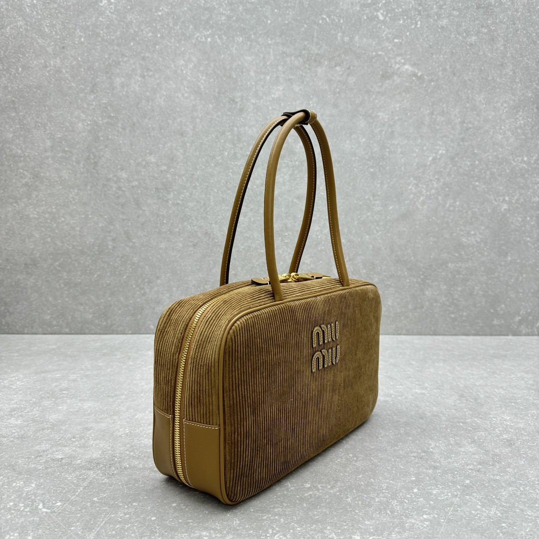 Miumiu Beau corduroy tote