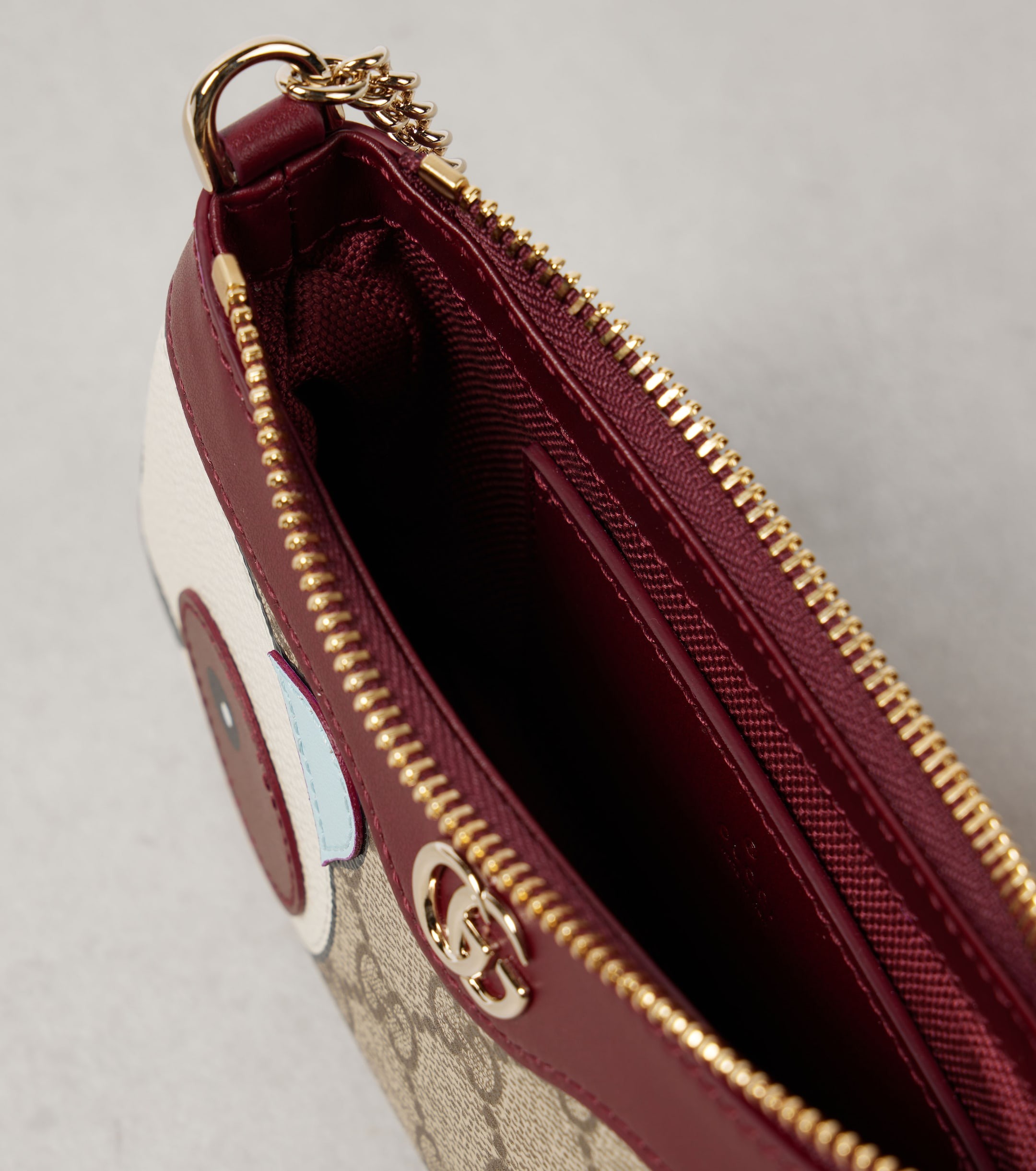 Gucci Mini panda-appliqué shoulder bag