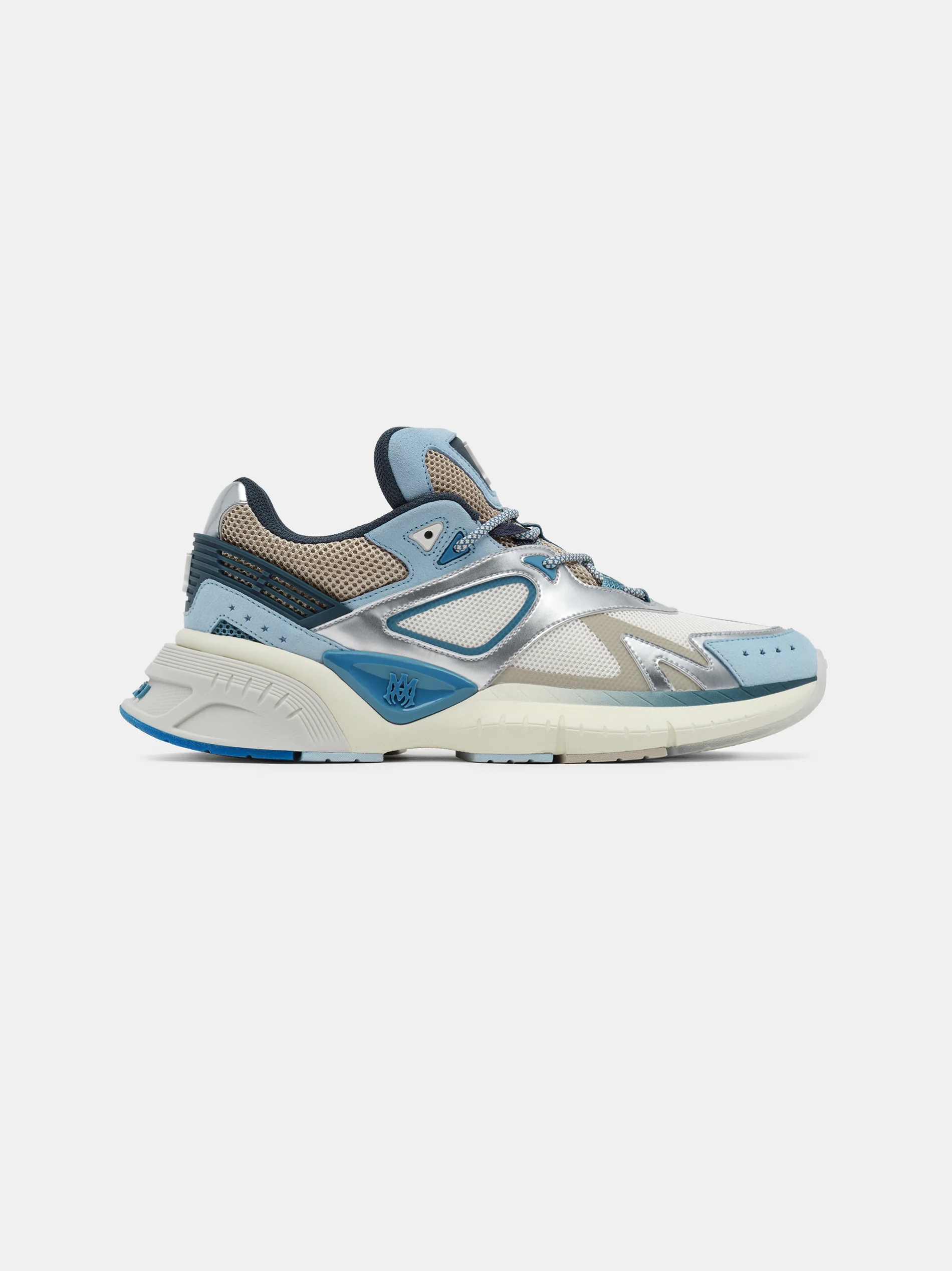 AMIRI MA RUNNER - Blue Brown Silver