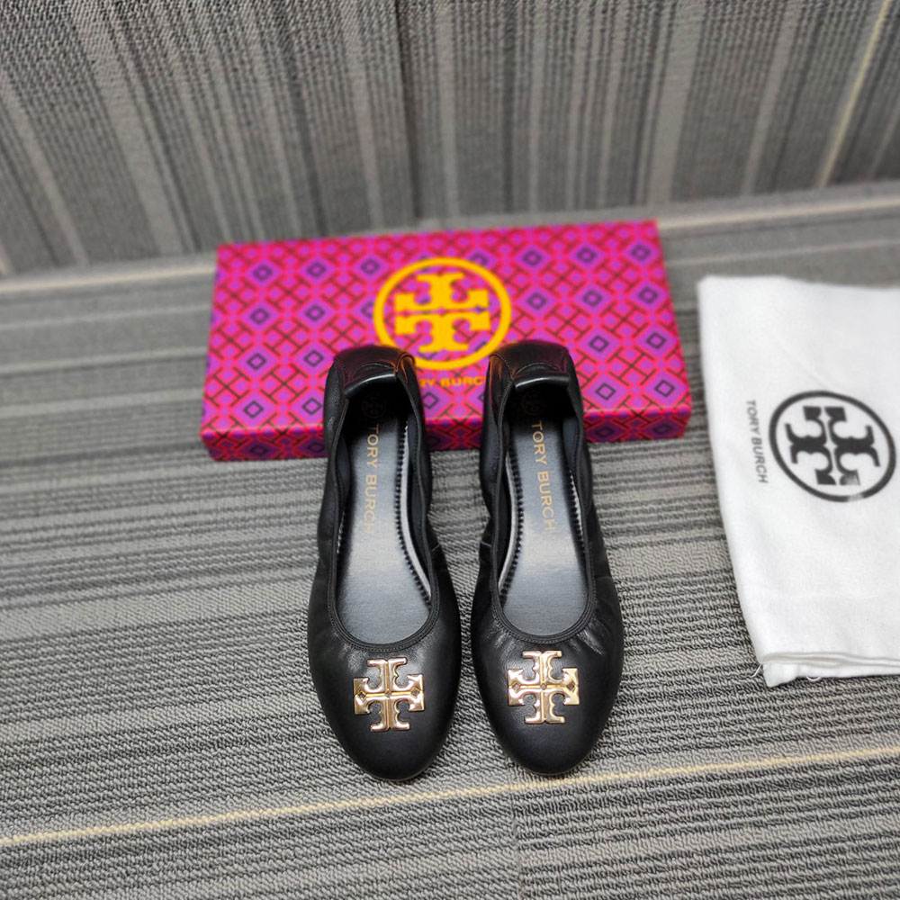 Tory Burch Stylish And Elegant Ballet Flats Sandals Slide