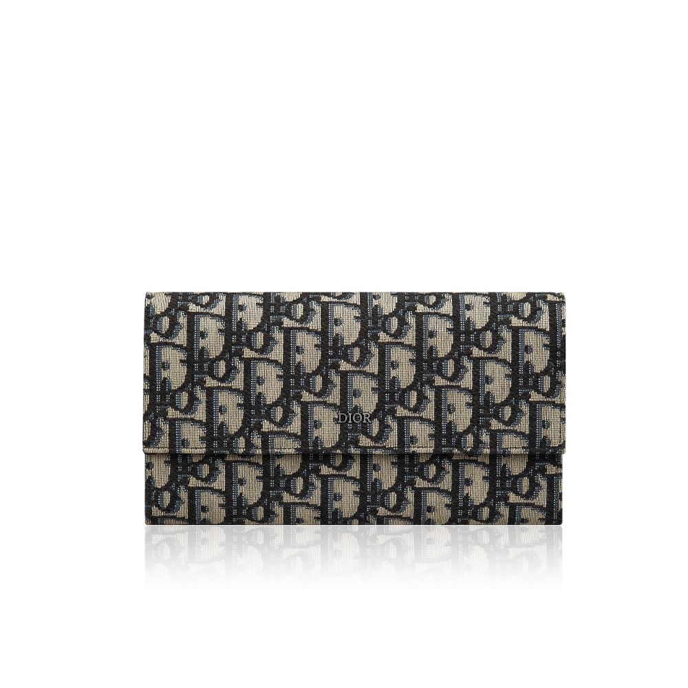 Dior Oblique Long Wallet