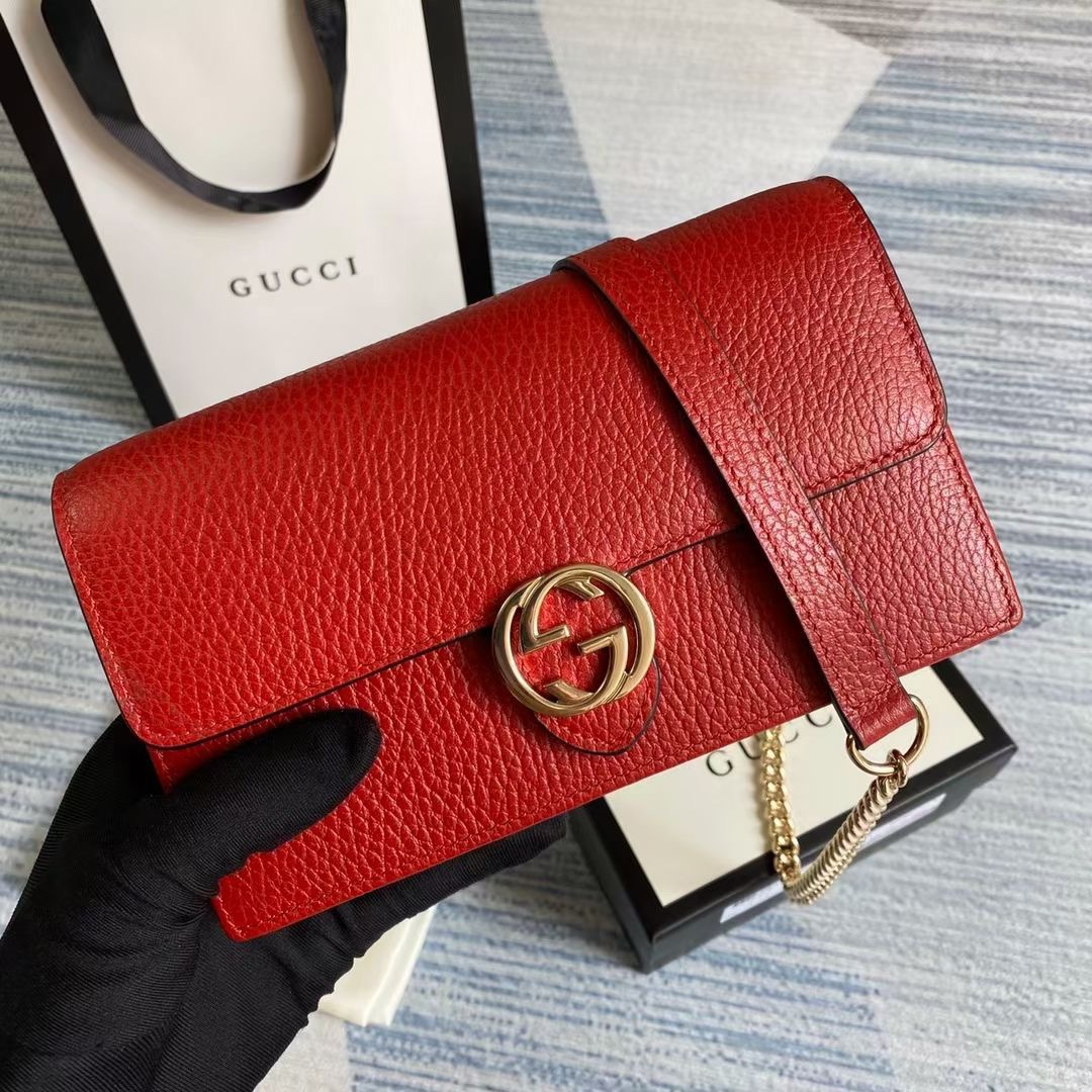 Gucci Buckle Organ Crossbody Bag