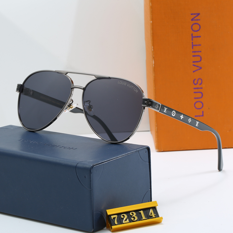 Louis Vuitton LV Lrregular Shape Fashion Sunglasses Top quality