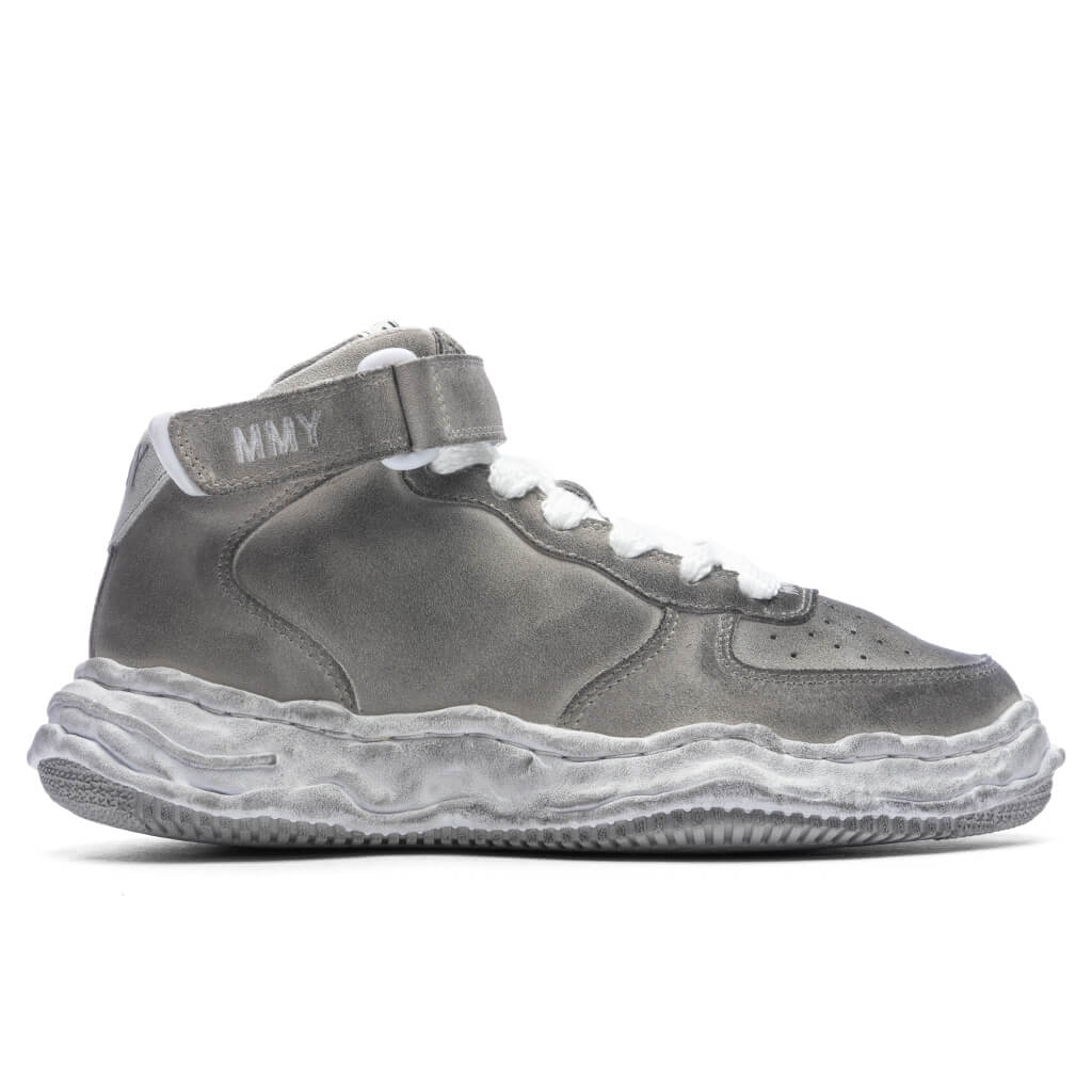 MIHARA YASUHIRO Wayne Brushed Suede High - White