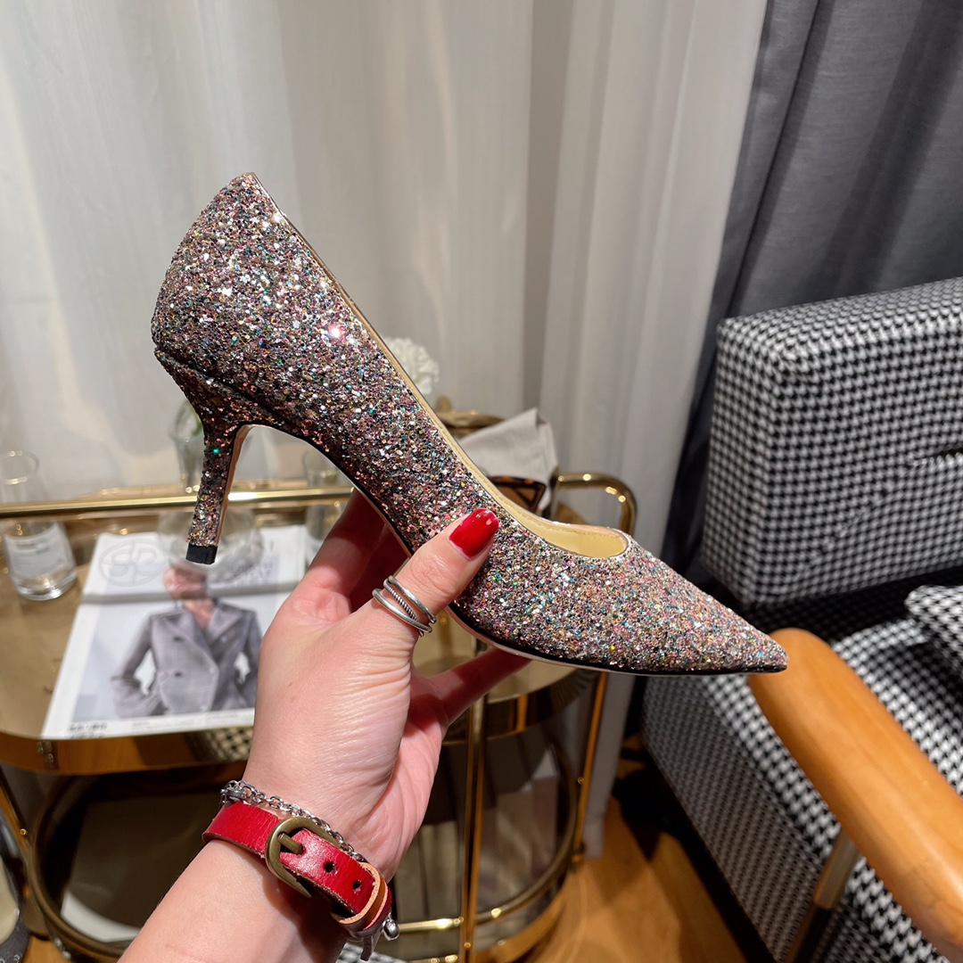 Jimmy Choo Love Flat cusp  Slide Sandal