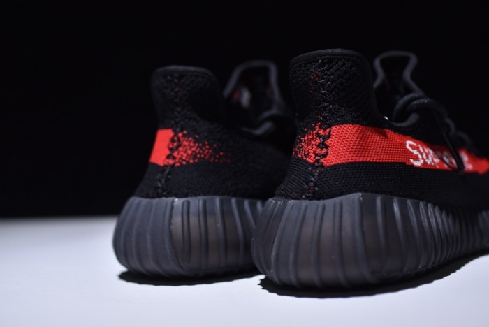 Yeezy Supreme Boost 350 V2 BLACK AND RED