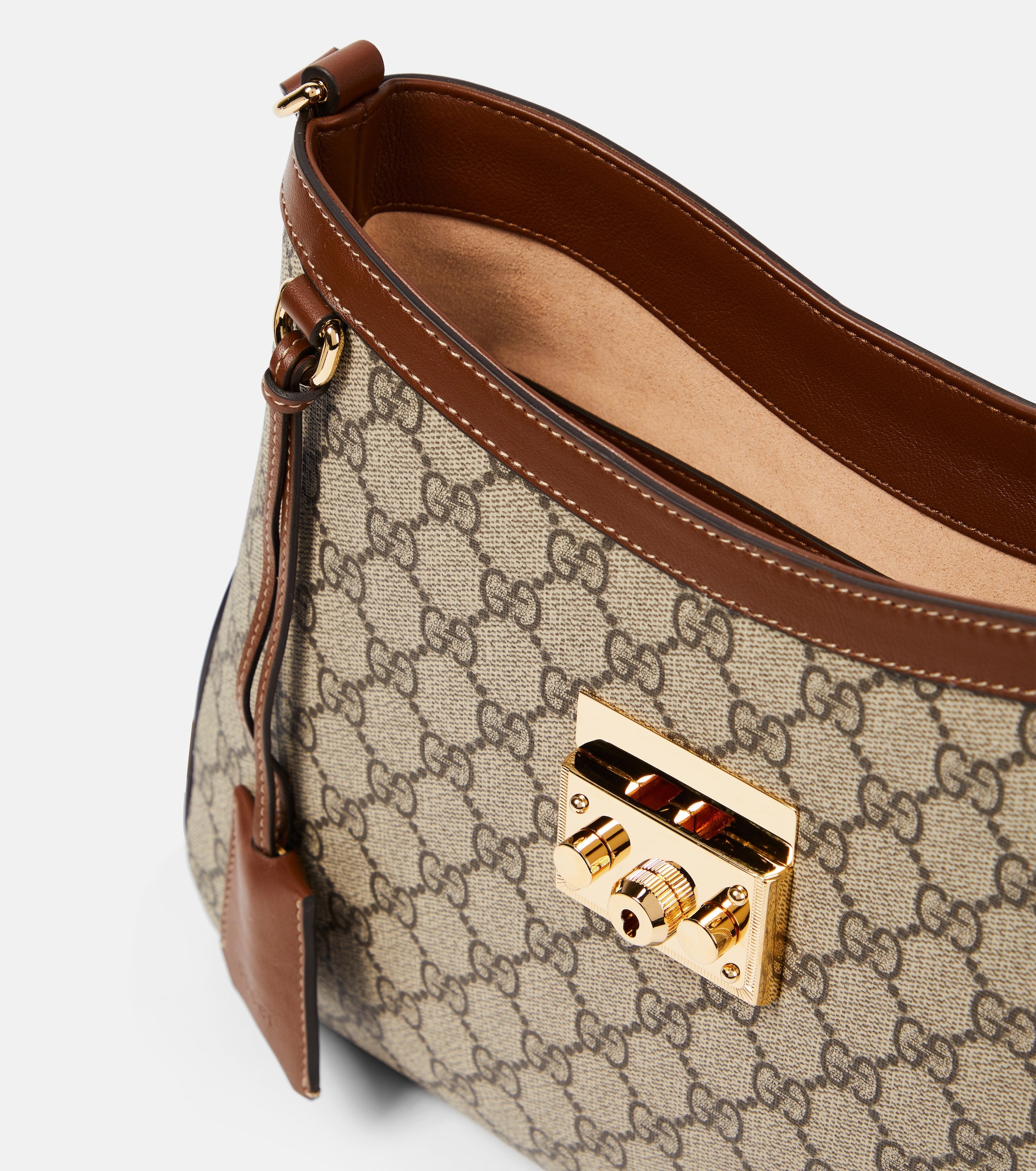 Gucci Padlock Medium Canvas shoulder bag