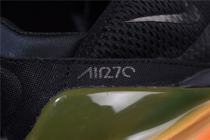 NIKE mens AIR MAX 270 Tonal Orange black AH8050-008