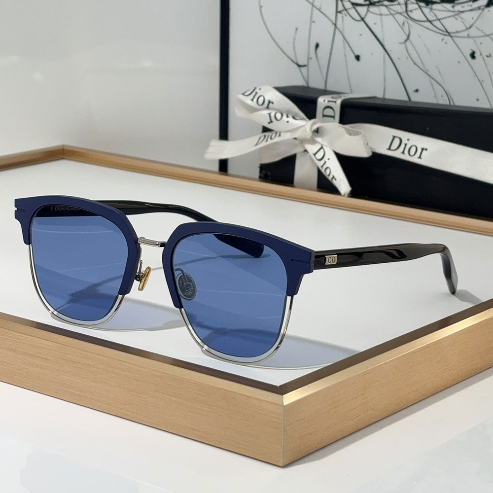 Dior  Plate Frame Elegant And Beautiful  sunglasses Top quality