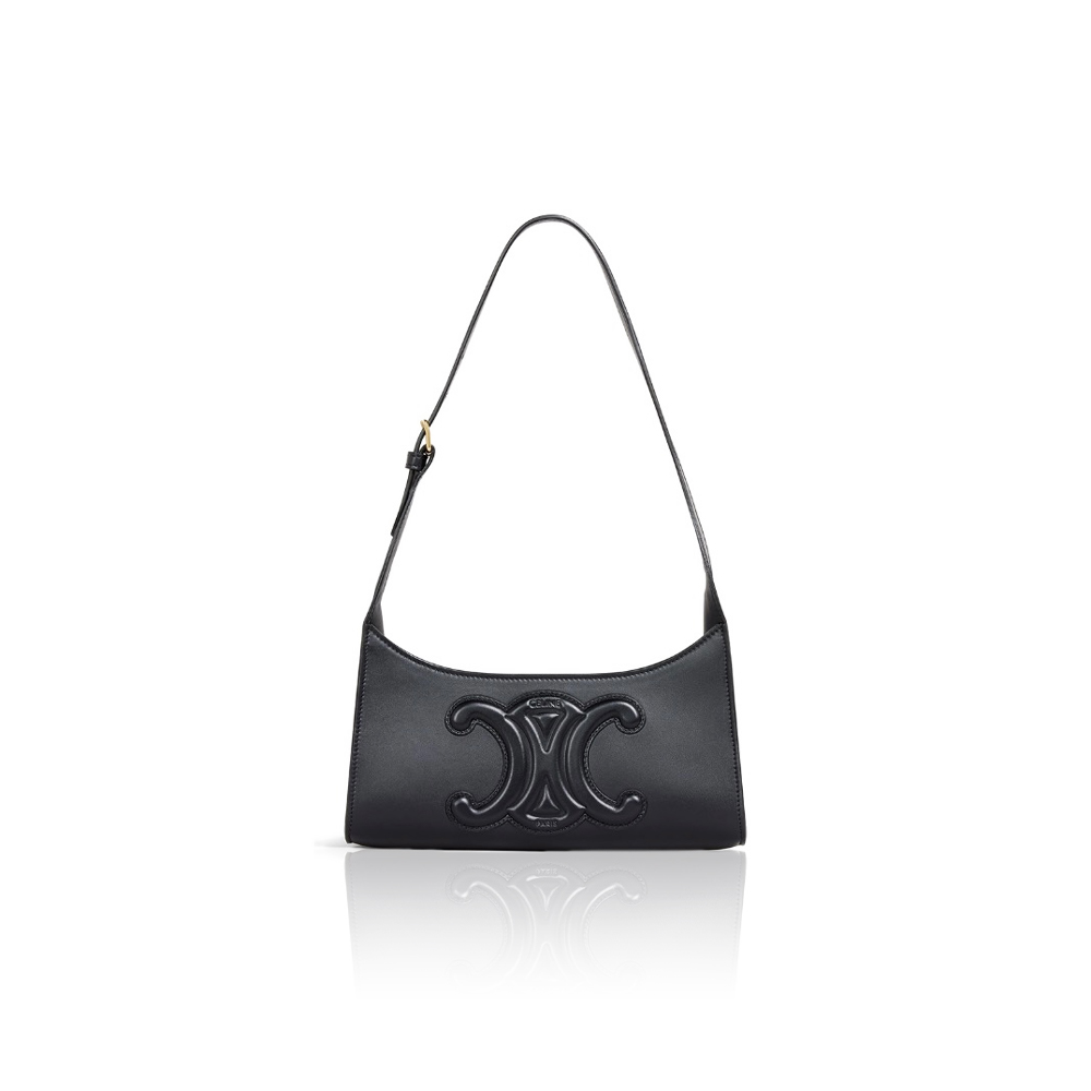 Celine Cuir Triomphe Relief Handbag