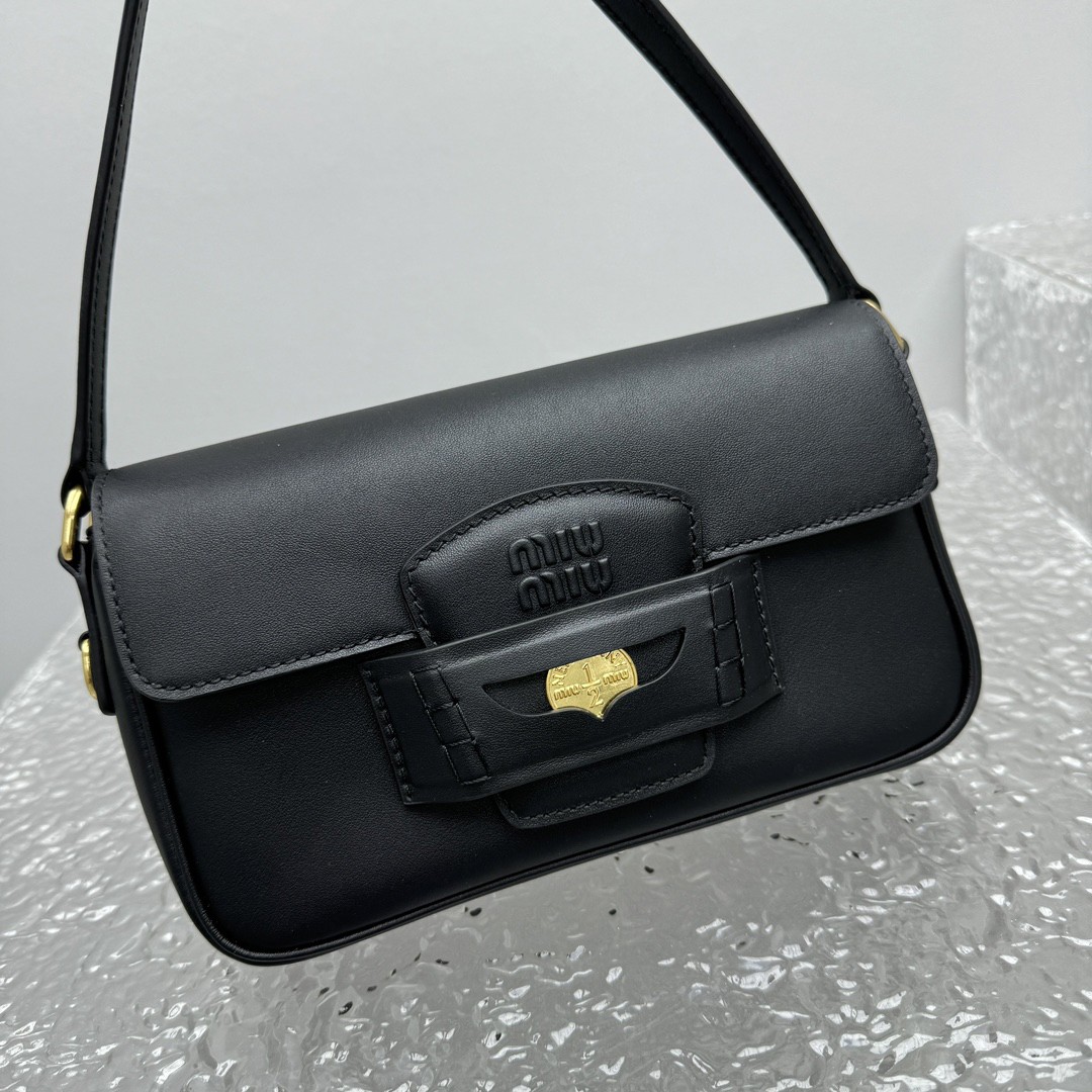 Miumiu Penny leather bag