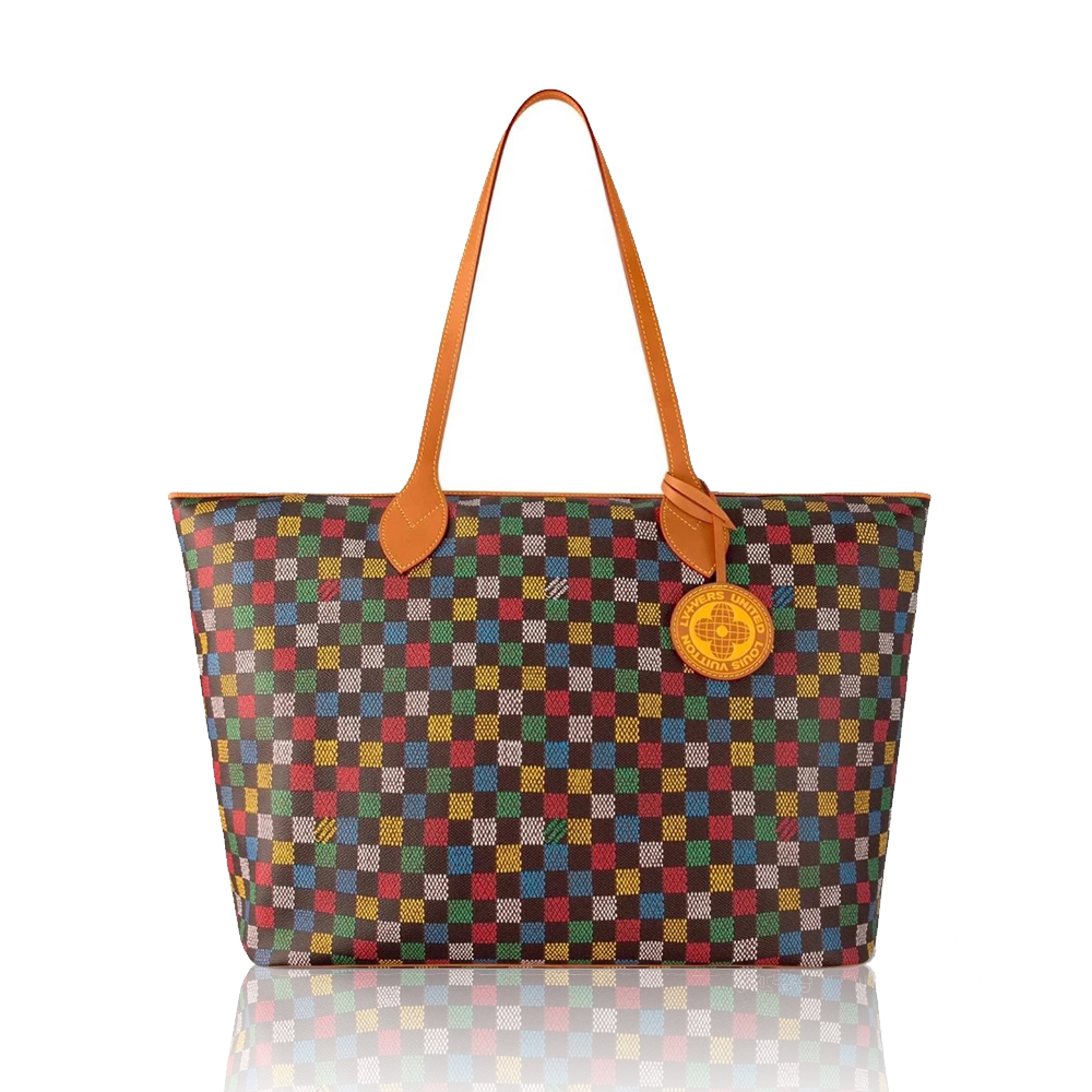 Louis Vuitton Nevereverull Coated Canvas Tote Bag
