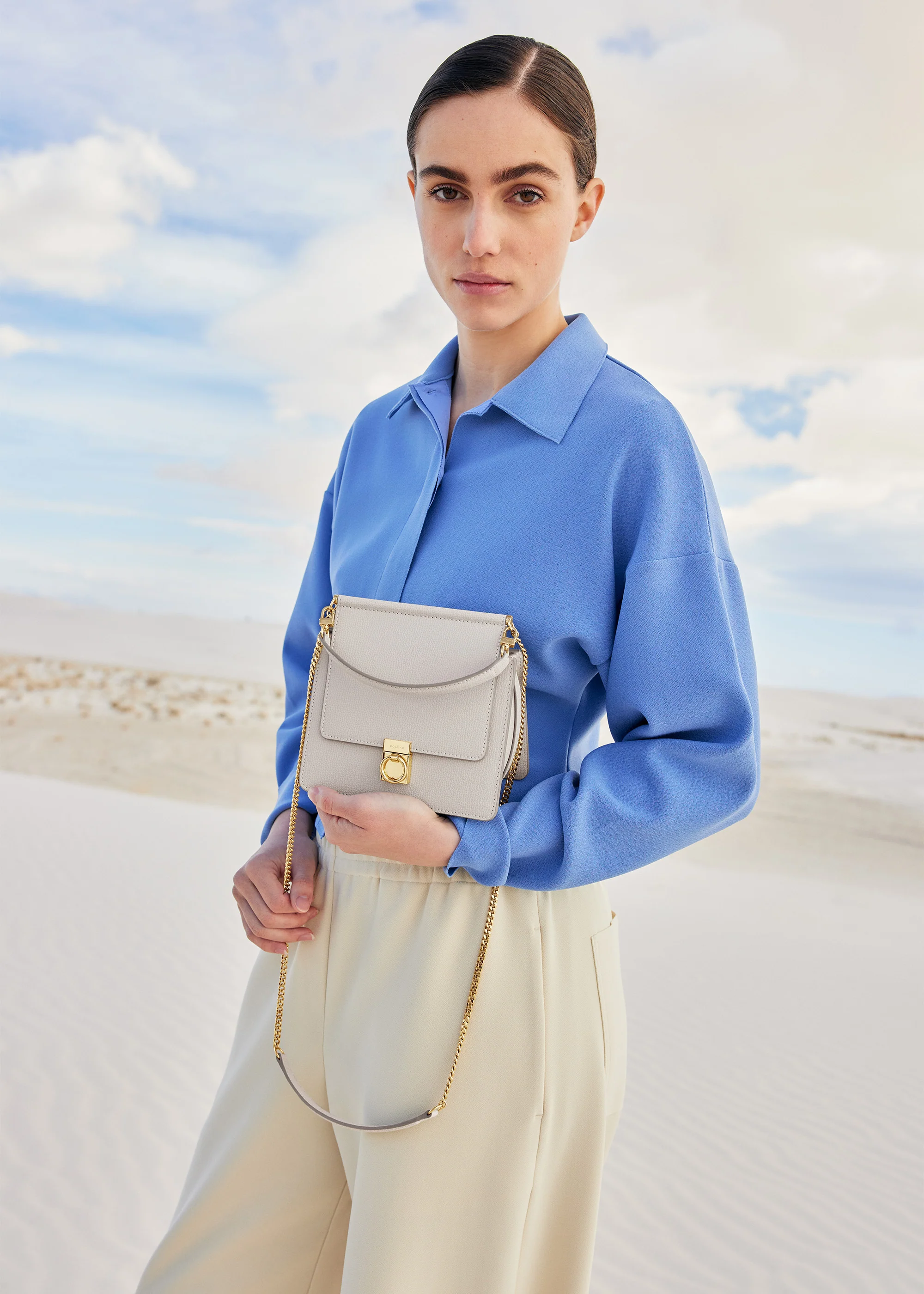 Polène Numéro Sept Mini - Textured Chalk