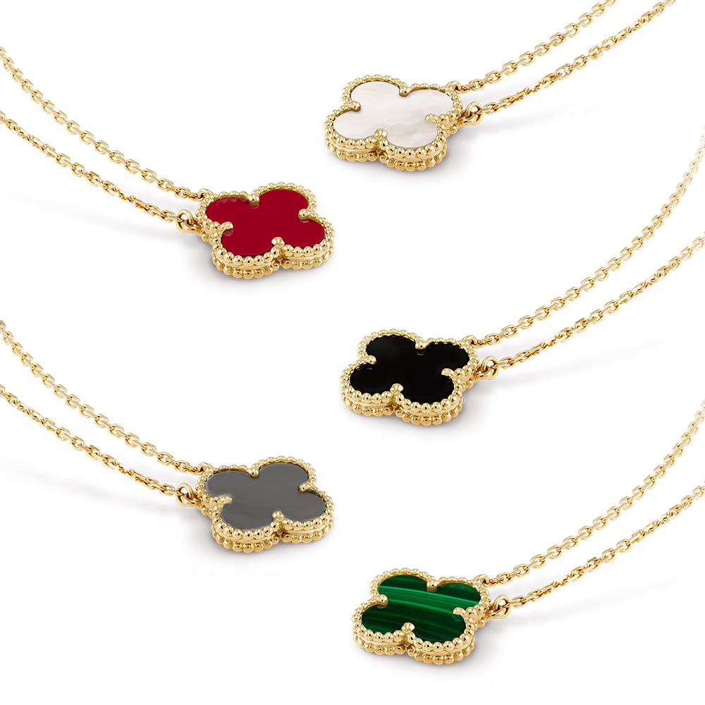 Van Cleef&Arpels VCA alhambra 5 Colors Necklace Jewelry