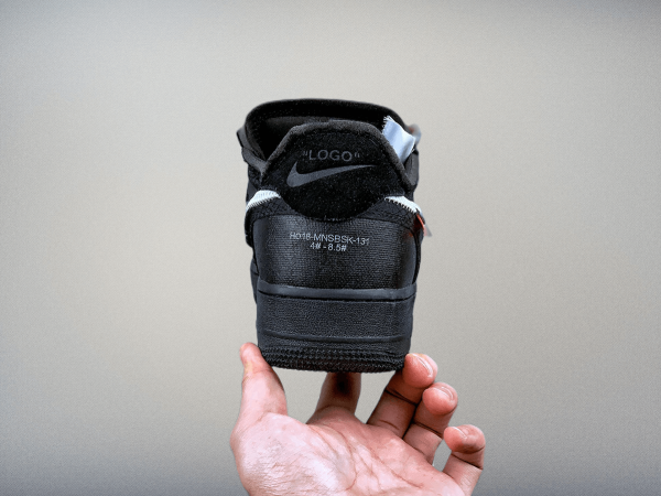 OFF-WHITE x Air Force 1 Low Black White 2.0