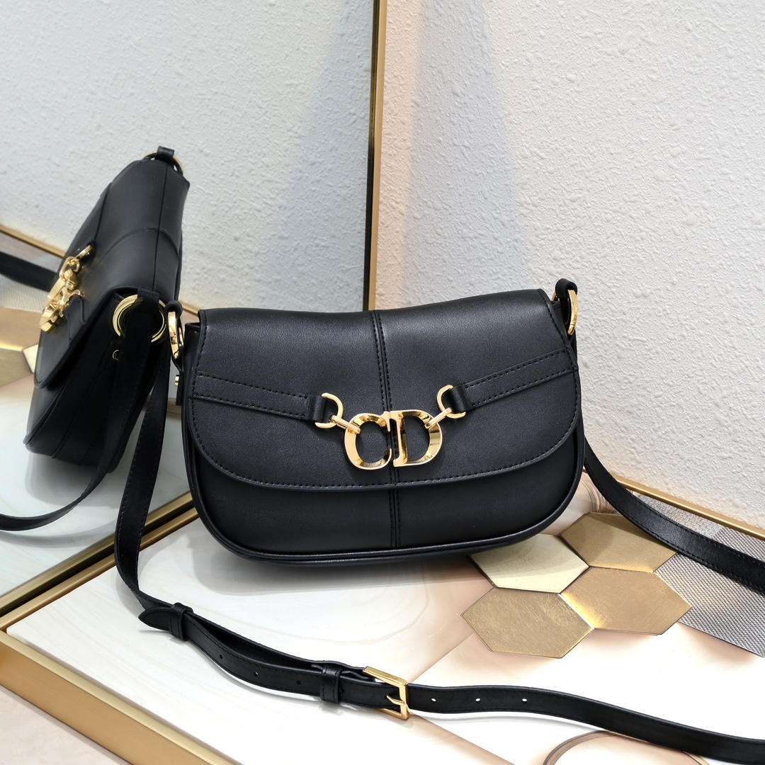 DIOR CD Besace Bag Calfskin Small Shoulder Bag