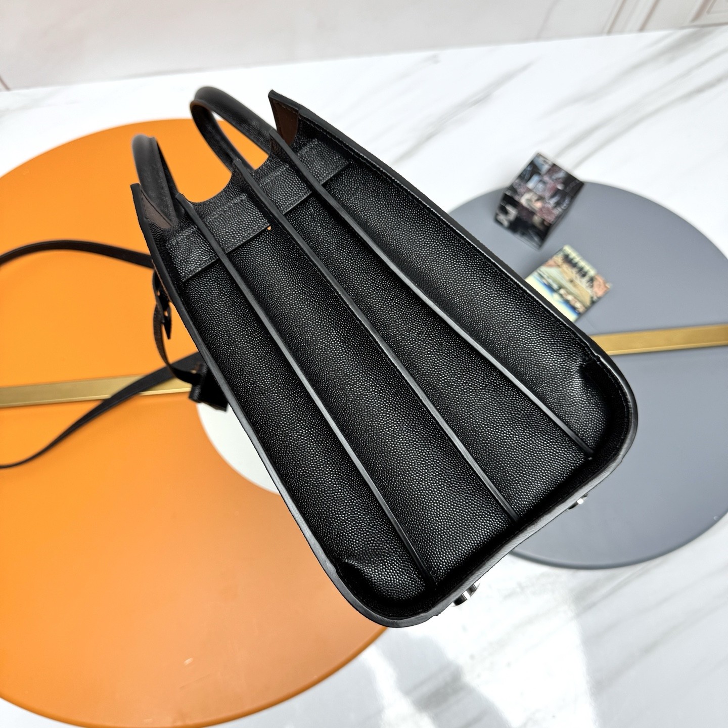 Saint Laurent YSL Grainy leather handbag