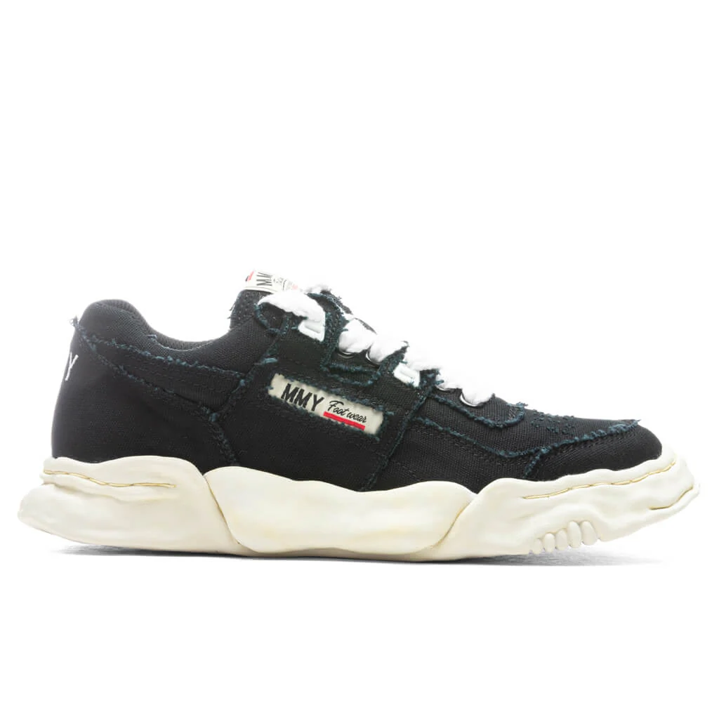MIHARA YASUHIRO Parker Low OG Sole Canvas Sneaker Perforated - Black