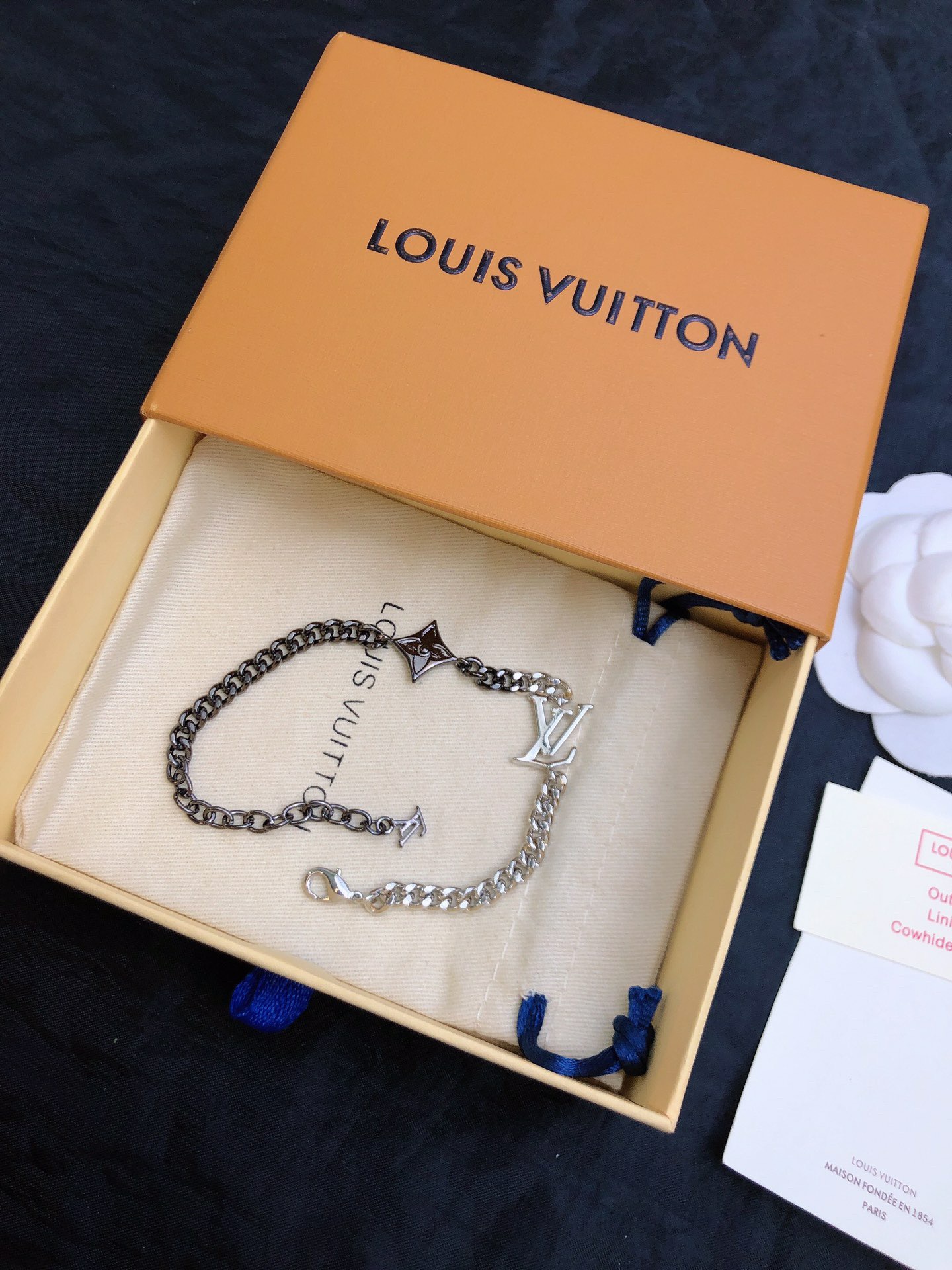 Louis Vuitton color blocked bracelet