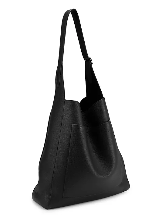 The Row  Blake Leather Hobo Bag