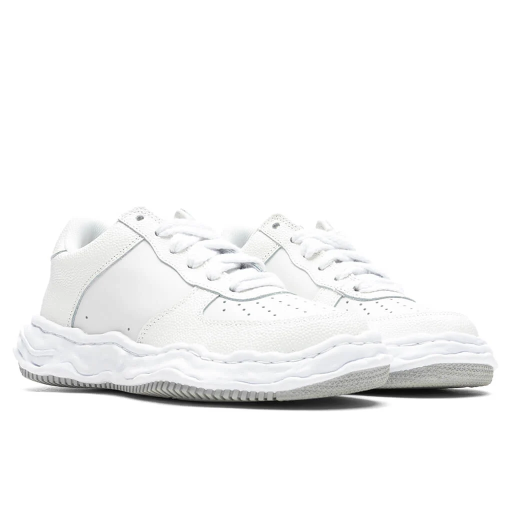 MIHARA YASUHIRO Wayne Low OG Sole Basket Leather - White