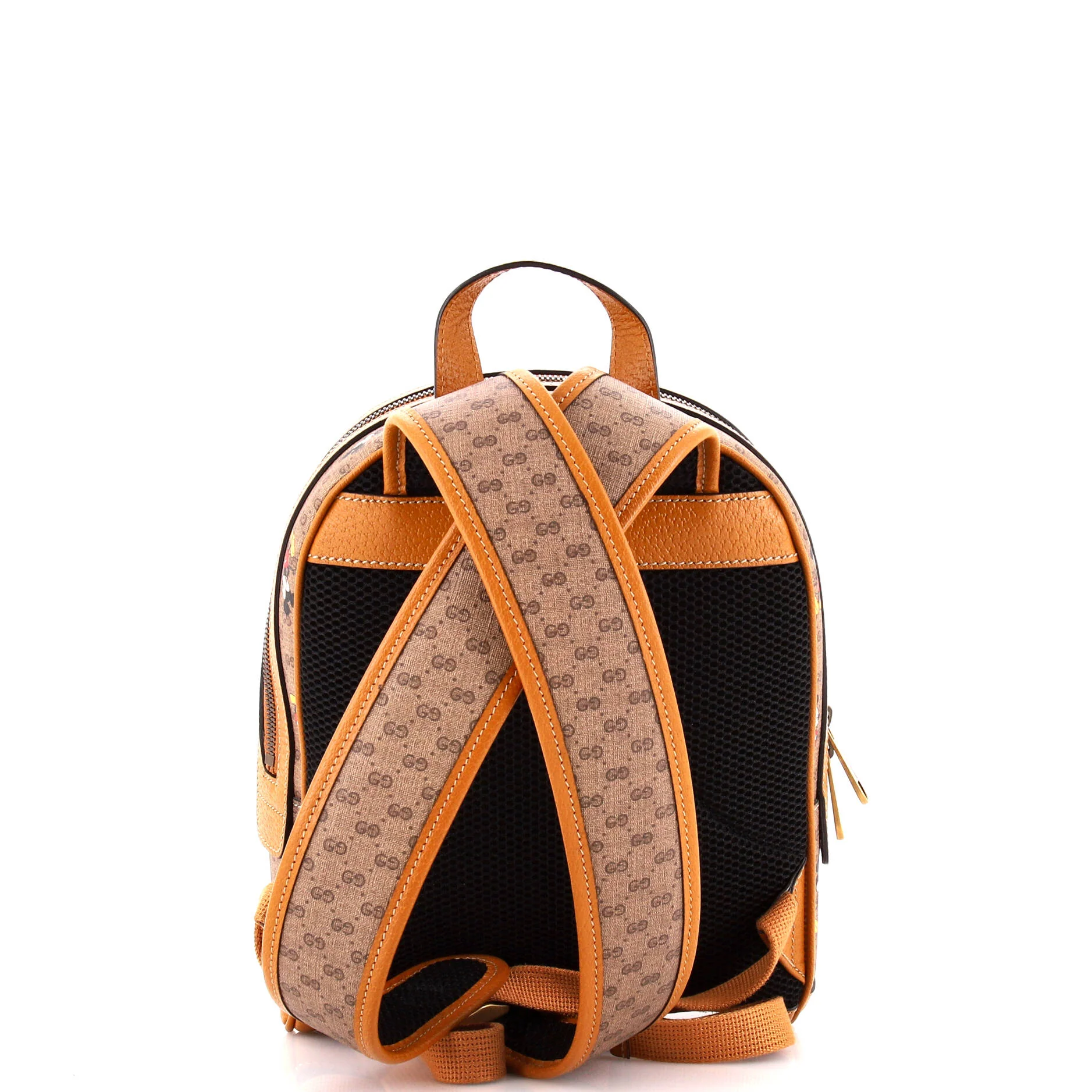 Gucci Disney Mickey Mouse Backpack Printed Mini GG Coated Canvas Small