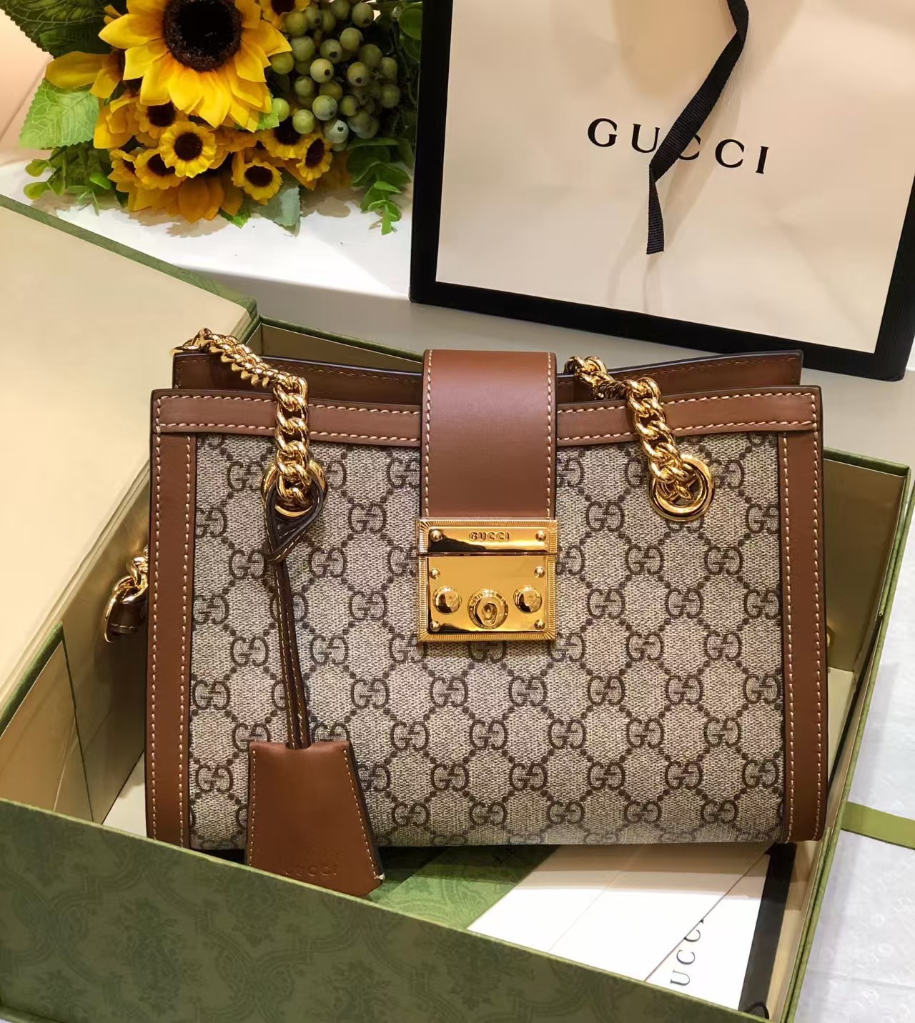 GUCCI Padlock Small Shoulder Bag