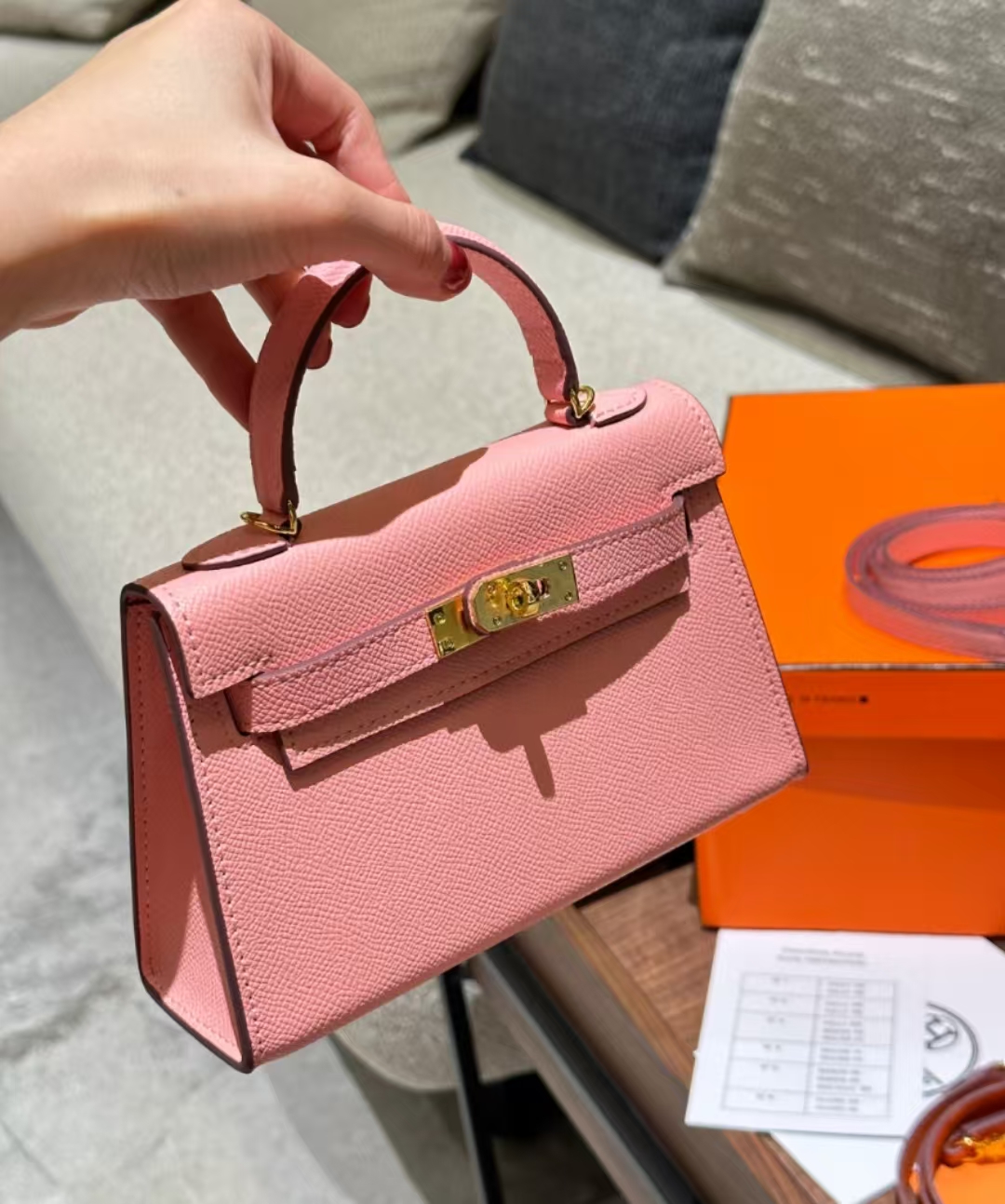 Hermes mini kelly