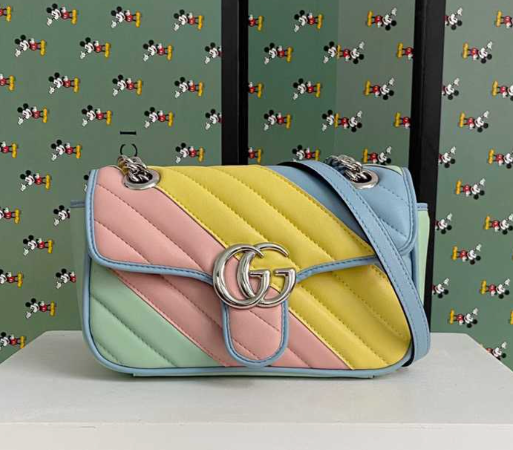 Gucci GG Marmont -Silver buckle