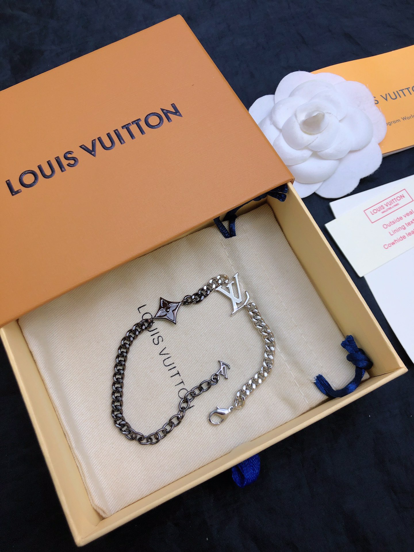 Louis Vuitton color blocked bracelet