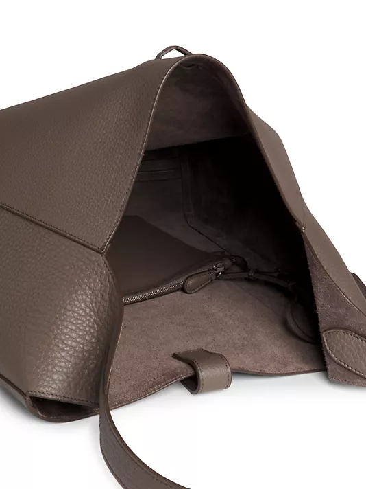 The Row  Blake Leather Hobo Bag