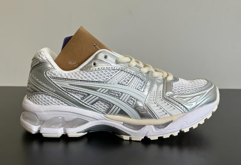Asics JJJJound x Gel Kayano 14 Silver White