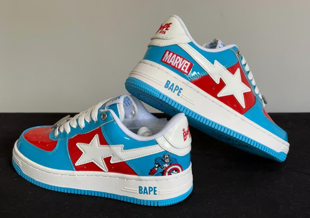 Marvel x Bapesta Captain America