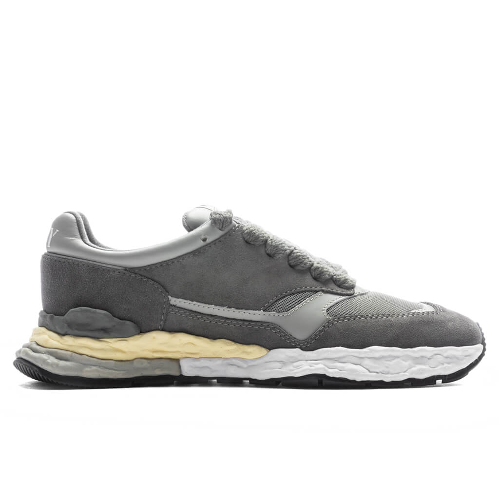 MIHARA YASUHIRO George OG Sole Mix Material Low Top - Grey