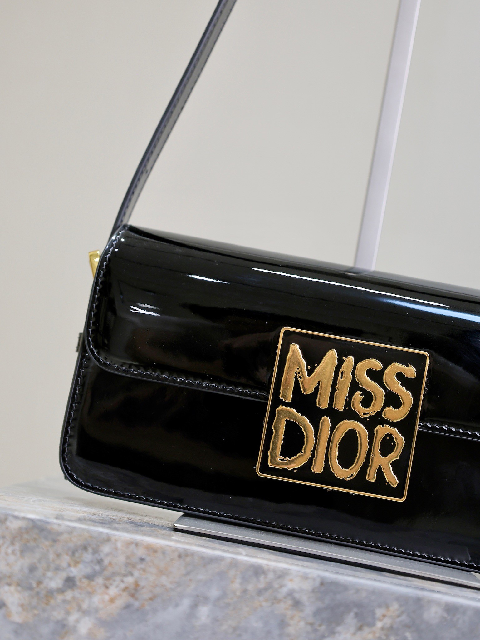 Dior Black Miss Dior Flap Bag