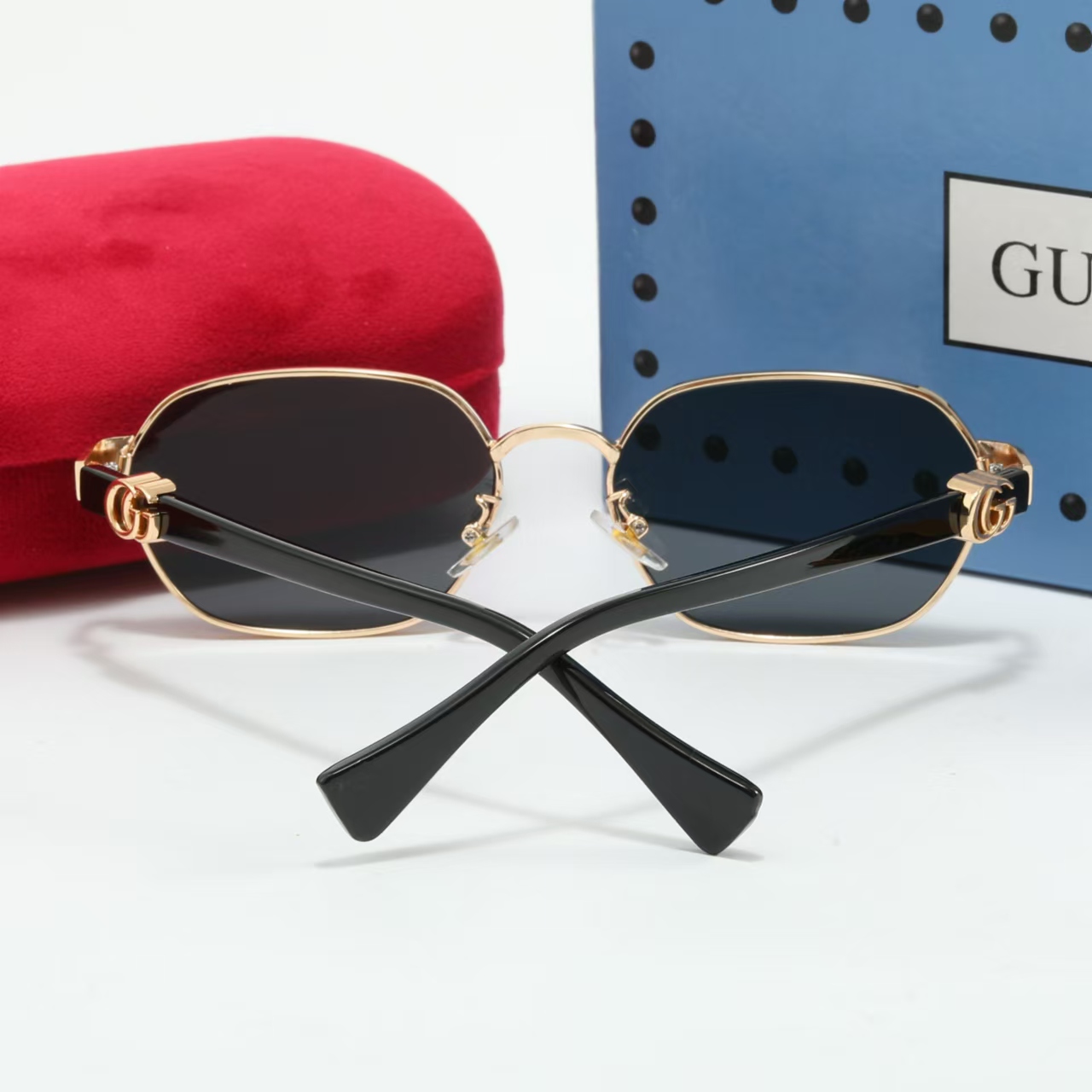 Gucci Shaped Frame Sunglasses