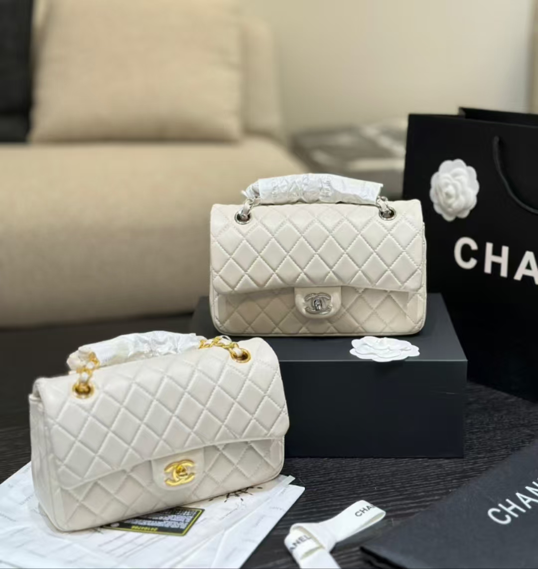 Chanel CF White CF Classic