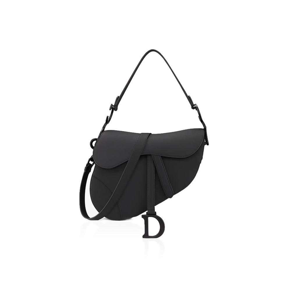 Dior Saddle Bag Matte Leather Shoulder Bag