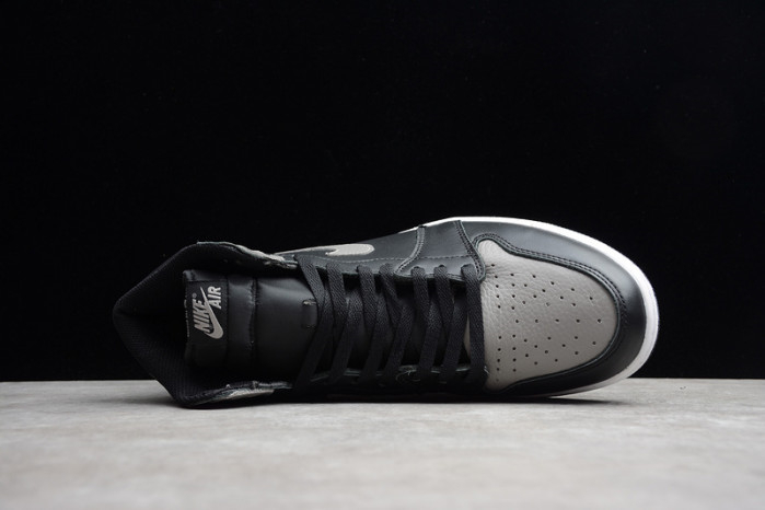 Air Jordan 1 Retro High OG Shadow Black Grey 555088-013