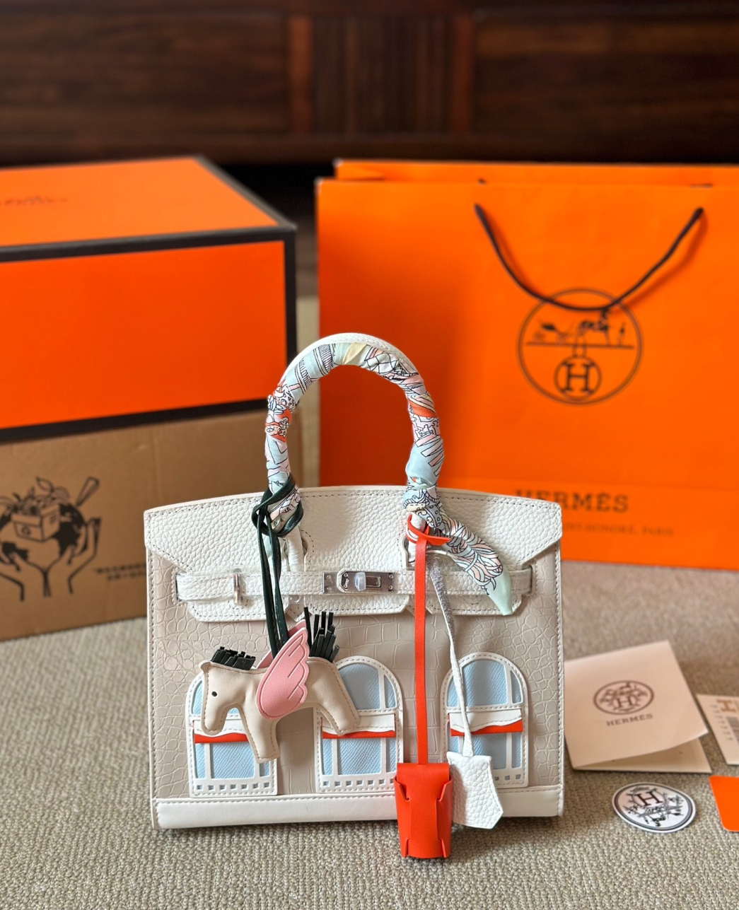 Hermes Birkinsellier Faubourg Home Bag