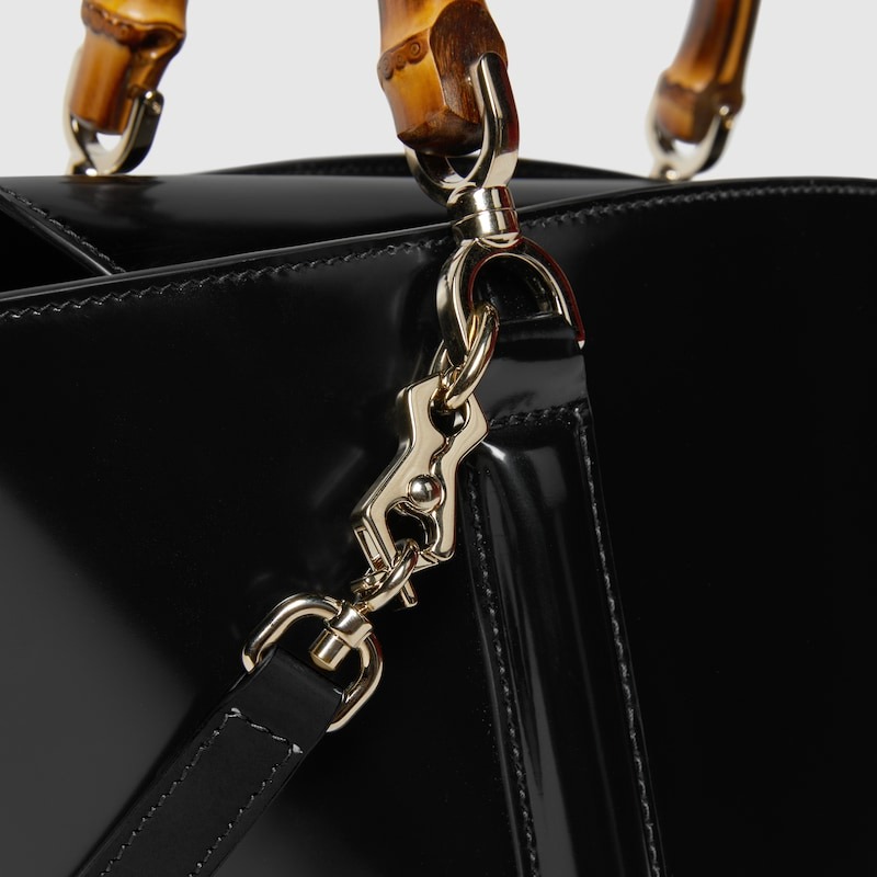 Gucci Small bamboo top handle tote bag