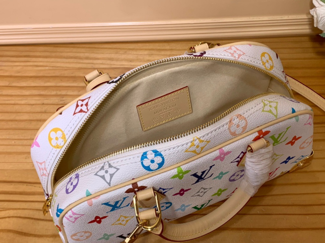 Louis Vuitton LV New Color Trendy Fashion Bag Bowling Handbag