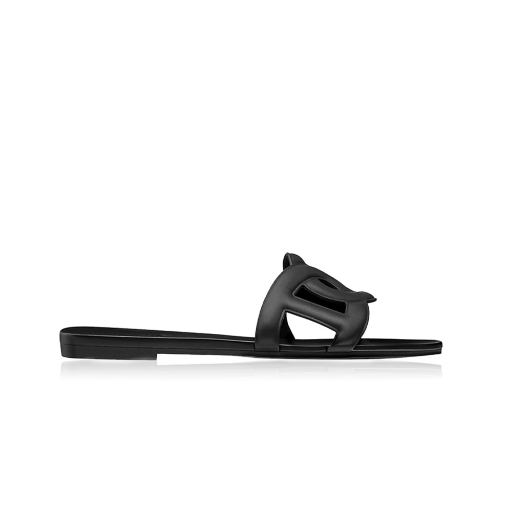 Hermes Shoes Aloha Flat Slippers Slide Sandal